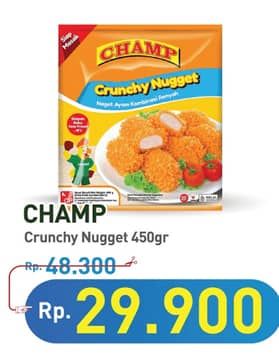 Promo Harga Champ Nugget Crunchy Nugget 450 gr - Hypermart