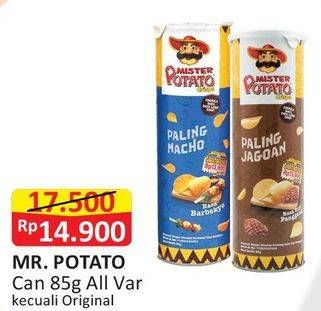 Promo Harga MISTER POTATO Snack Crisps All Variants 85 gr - Alfamart