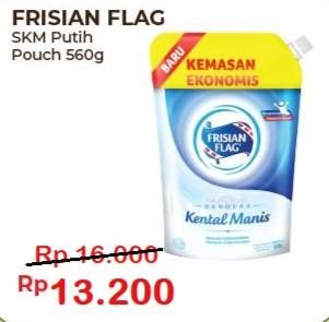 Promo Harga FRISIAN FLAG Susu Kental Manis Putih 560 gr - Alfamart