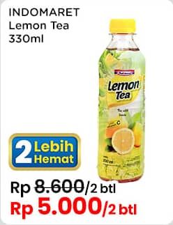 Promo Harga Indomaret Minuman Teh Lemon 330 ml - Indomaret