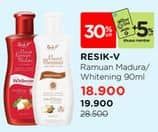 Promo Harga Resik V Manjakani Whitening Ramuan Madura, White 90 ml - Watsons
