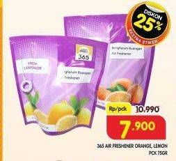 Promo Harga 365 Air Freshener Orange, Lemon 75 gr - Superindo