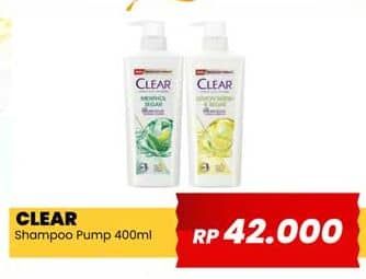 Promo Harga Clear Shampoo 430 ml - Yogya