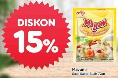 Promo Harga Mayumi Mayonnaise Salad Buah 70 gr - TIP TOP