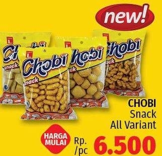 Promo Harga CHOBI Snack All Variants  - LotteMart