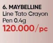 Promo Harga MAYBELLINE Line Tato Crayon Pen  - Guardian