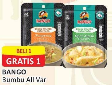 Promo Harga BANGO Bumbu Kuliner Nusantara All Variants  - Alfamart