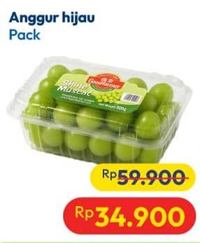 Promo Harga Anggur Hijau  - Hypermart