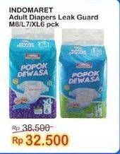 Promo Harga Indomaret Diapers Adult XL6 6 pcs - Indomaret