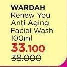 Promo Harga Wardah Renew You Face Wash 100 ml - Watsons
