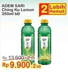 Promo Harga ADEM SARI Ching Ku per 2 botol 350 ml - Indomaret