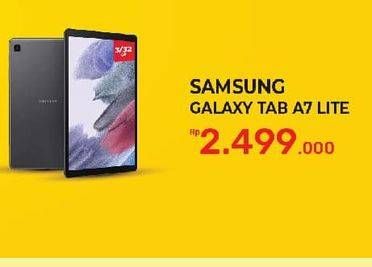 Promo Harga SAMSUNG Galaxy Tab A7 Lite  - Yogya