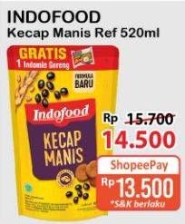 Promo Harga Indofood Kecap Manis 520 ml - Alfamart