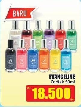 Promo Harga EVANGELINE Eau De Parfume Zodiac 50 ml - Hari Hari