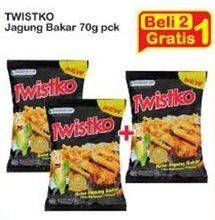 Promo Harga TWISTKO Snack Jagung Bakar 70 gr - Indomaret