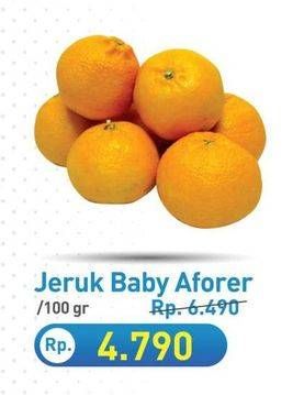 Promo Harga Jeruk Afourer Baby per 100 gr - Hypermart