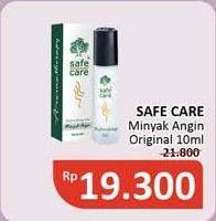 Promo Harga SAFE CARE Minyak Angin Aroma Therapy 10 ml - Alfamidi