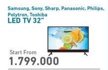 Promo Harga SAMSUNG/SONY/SHARP/PANASONIC/PHILIPS/POLYTRON/TOSHIBA Digital LED TV  - Electronic City