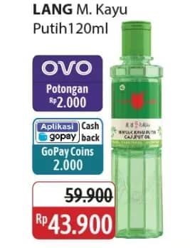 Promo Harga Cap Lang Minyak Kayu Putih 120 ml - Alfamidi