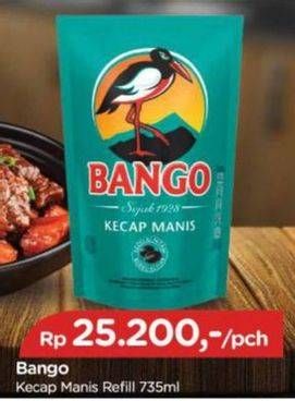 Promo Harga Bango Kecap Manis 735 ml - TIP TOP