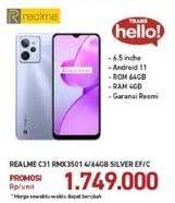 Promo Harga Realme C31 4 GB + 64 GB  - Carrefour