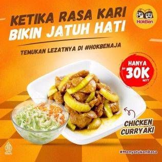 Promo Harga Hokben Chicken Curryaki  - HokBen
