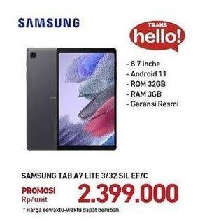 Promo Harga Samsung Galaxy Tab A7 Lite  - Carrefour