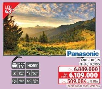 Promo Harga Panasonic TH-43HX610G  - Lotte Grosir