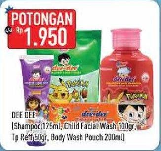 Promo Harga DEE DEE Kids Shampoo/Children Facial Wash/Pasta Gigi Anak/Body Wash  - Hypermart