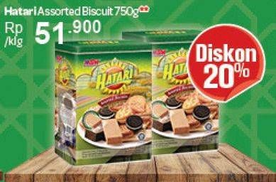 Promo Harga ASIA HATARI Assorted Biscuits 750 gr - Carrefour