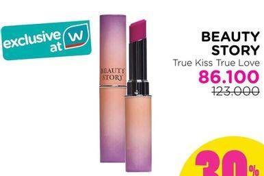 Promo Harga BEAUTY STORY True Kiss True Love  - Watsons