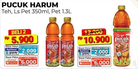 Promo Harga Teh Pucuk Harum Minuman Teh 1360 ml - Alfamart