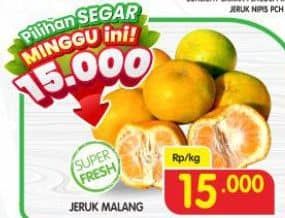 Promo Harga Jeruk Malang per 1000 gr - Superindo