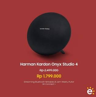 Promo Harga HARMAN KARDON Onyx Studio 4  - Erafone
