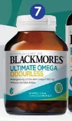 Promo Harga Blackmores Ultimate Omega Odourless 30 pcs - Watsons