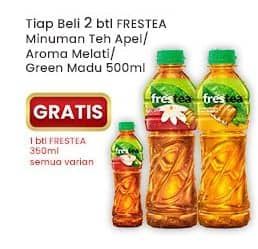 Promo Harga Frestea Minuman Teh Apple, Jasmine, Green Honey 500 ml - Indomaret