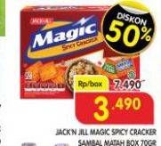 Promo Harga Magic Spicy Cracker Sambal Matah 70 gr - Superindo