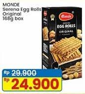 Promo Harga Monde Serena Egg Roll Original 168 gr - Indomaret