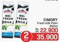 Promo Harga Cimory Fresh Milk Full Cream 950 ml - LotteMart