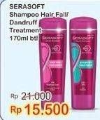 Promo Harga SERASOFT Shampoo Hairfall Treatment, Anti Dandruff 170 ml - Indomaret