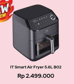 Promo Harga IT Smart Air Fryer B02 5600 ml - Erafone