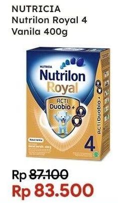 Promo Harga NUTRILON Royal 4 Susu Pertumbuhan Vanila 400 gr - Indomaret