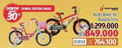 Promo Harga GENIO Sepeda Anak  - LotteMart