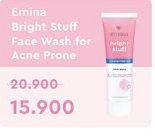 Promo Harga EMINA Bright Stuff Face Wash Acne Prone  - Alfamidi