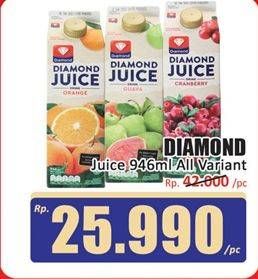 Promo Harga Diamond Juice All Variants 946 ml - Hari Hari