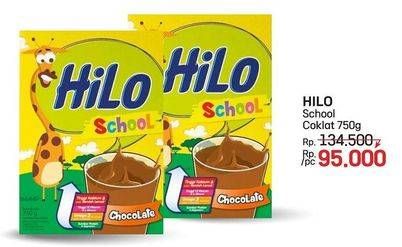 Promo Harga Hilo School Susu Bubuk Chocolate 750 gr - LotteMart