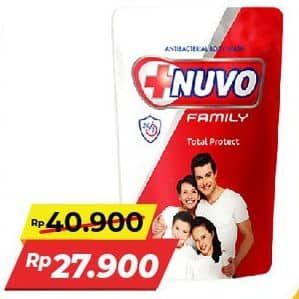 Promo Harga Nuvo Body Wash Total Protect, Mild Protect, Fresh Protect 825 ml - Alfamart