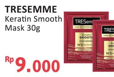 Promo Harga Tresemme Keratin Smooth Mask 30 gr - Alfamidi