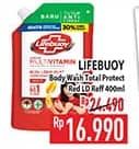 Promo Harga Lifebuoy Body Wash Total 10 400 ml - Hypermart