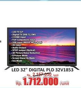 Promo Harga Polytron PLD 32V1853 Digital LED TV  - Hari Hari